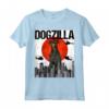 Retro Perrozilla Dogzilla Giapponese Manchester Terrier Maglietta - Divertente Regalo per Amanti dei Cani