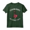 Divertente Manchester Terrier Scoreggia Maglietta - Regalo per Amanti dei Cani - Stealing Hearts And Blasting Farts Valentines Day Design