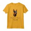 Manchester Terrier MOM Mamma Cane - Maglietta Divertente per Proprietari di Cani - Regalo di Compleanno o Natale