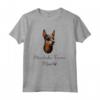 Manchester Terrier MOM Mamma Cane - Maglietta Divertente per Proprietari di Cani - Regalo di Compleanno o Natale