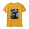 Manchester Terrier Cane Notte Stellata - Maglietta Cane Mamma Papà - Regalo Divertente per Amanti dei Cani