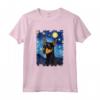 Manchester Terrier Cane Notte Stellata - Maglietta Cane Mamma Papà - Regalo Divertente per Amanti dei Cani