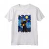 Manchester Terrier Cane Notte Stellata - Maglietta Cane Mamma Papà - Regalo Divertente per Amanti dei Cani