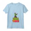 Donna HapTiger Manchester Terrier Maglietta con Collo a V - Hippie Psychedelic Dog Lover Apparel for 1960s Fans