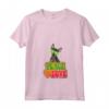 Donna HapTiger Manchester Terrier Maglietta con Collo a V - Hippie Psychedelic Dog Lover Apparel for 1960s Fans