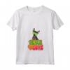 Donna HapTiger Manchester Terrier Maglietta con Collo a V - Hippie Psychedelic Dog Lover Apparel for 1960s Fans