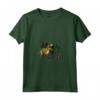 Manchester Terrier Dinosaur T-Rex Walking Funny Dog Trex Uomini Maglietta con Collo a V - Regalo Divertente per Proprietari di Cani Manchester Terrier