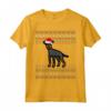 Manchester Terrier Natale Maglietta - Design Natalizio con Cane Santa - Regalo Perfetto per Proprietari di Manchester Terrier