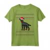 Manchester Terrier Natale Maglietta - Design Natalizio con Cane Santa - Regalo Perfetto per Proprietari di Manchester Terrier