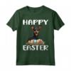 Happy Easter Manchester Terrier Razza Cane - Maglietta Divertente per Uomini, Donne e Bambini - Ideale per Festeggiare la Pasqua con la Famiglia