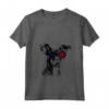 Donna Manchester Terrier Dog 4 luglio America USA Bandiera Maglietta con Collo a V - Fantastico Regalo per Proprietari - Ideale per il 4 luglio e Natale