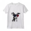 Donna Manchester Terrier Dog 4 luglio America USA Bandiera Maglietta con Collo a V - Fantastico Regalo per Proprietari - Ideale per il 4 luglio e Natale