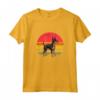Manchester Terrier Tramonto Retro - Design Vintage Mamma Papà Maglietta per Amanti dei Cani - Ideale per Regali di Natale o Compleanni