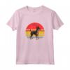 Manchester Terrier Tramonto Retro - Design Vintage Mamma Papà Maglietta per Amanti dei Cani - Ideale per Regali di Natale o Compleanni
