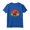 Manchester Terrier Tramonto Retro - Design Vintage Mamma Papà Maglietta per Amanti dei Cani - Ideale per Regali di Natale o Compleanni
