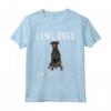 Funny I Like Manchester Terrier Dogs And Maybe 3 People - Maglietta Divertente per Amanti dei Cani - Regalo per Proprietari di Manchester Terrier