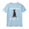 Cani Mi Dendono Felice Manchester Terrier Maglietta - Regalo per Amanti dei Cani - Con Design Divertente
