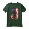 Bandiera Americana Terrier Di Manchester USA Maglietta - Divertente T-shirt con Manchester Terrier per il 4 luglio