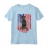 Bandiera Americana Terrier Di Manchester USA Maglietta - Divertente T-shirt con Manchester Terrier per il 4 luglio