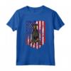 Bandiera Americana Terrier Di Manchester USA Maglietta - Divertente T-shirt con Manchester Terrier per il 4 luglio