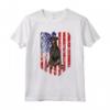 Bandiera Americana Terrier Di Manchester USA Maglietta - Divertente T-shirt con Manchester Terrier per il 4 luglio