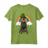 Dono Del Leprecauno Manchester Terrier Maglietta - Design Divertente per Amanti dei Cani - San Patrizio