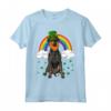 Dono Del Leprecauno Manchester Terrier Maglietta - Design Divertente per Amanti dei Cani - San Patrizio