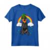 Dono Del Leprecauno Manchester Terrier Maglietta - Design Divertente per Amanti dei Cani - San Patrizio