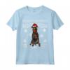 Buon Natale Manchester Terrier Ugly Christmas Maglietta - Regalo per Amanti dei Cani - Merry Christmas Ornament Xmas Santa Design