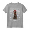 Buon Natale Manchester Terrier Ugly Christmas Maglietta - Regalo per Amanti dei Cani - Merry Christmas Ornament Xmas Santa Design
