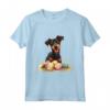 Manchester Terrier Razza Cane Buona Pasqua Uomini Donne Bambini - Maglietta Felice Pasqua con Grafica Dog Breed