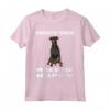Manchester Terrier Makes Me Happy - Maglietta per Amanti dei Cani - Ideale per Passeggiate con i Tuoi Amici a Quattro Zampe
