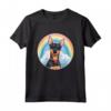 Manchester Terrier Carino Arcobaleno - Design Kawaii Maglietta per Amanti dei Cani - Regalo Unico Pride Colors