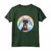 Manchester Terrier Carino Arcobaleno - Design Kawaii Maglietta per Amanti dei Cani - Regalo Unico Pride Colors