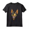 Manchester Terrier | Cartoon Artwork Maglietta - Il tuo amico a quattro zampe in primo piano