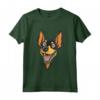 Manchester Terrier | Cartoon Artwork Maglietta - Il tuo amico a quattro zampe in primo piano