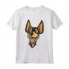 Manchester Terrier | Cartoon Artwork Maglietta - Il tuo amico a quattro zampe in primo piano