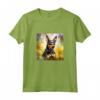 Manchester Terrier Cane Giardino Fiori Dipinto - Maglietta Orgoglioso Proprietario di un Manchester Terrier - Regalo per Genitori di Cani