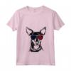 Donna Manchester Terrier Dog 4 luglio America USA Bandiera Maglietta con Collo a V - Regalo Perfetto per Proprietari di Cani - Ideale per Natale o Compleanni