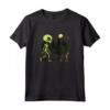 Divertente Manchester Terrier Alien Walking UFO Pet Dog Mamma Papà Maglietta - Regalo unico per amanti dei cani e degli alieni - Ideale per Natale e Compleanni