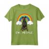 Unicorno Arcobaleno Magico Manchester Terrier Maglietta - Regalo Divertente per Amanti dei Cani