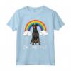 Unicorno Arcobaleno Magico Manchester Terrier Maglietta - Regalo Divertente per Amanti dei Cani