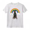 Unicorno Arcobaleno Magico Manchester Terrier Maglietta - Regalo Divertente per Amanti dei Cani