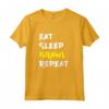 Eat Sleep Brawl Repeat Gamer Kid's Star Maglietta - Ideale per Bambini Appassionati di Videogiochi