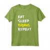 Eat Sleep Brawl Repeat Gamer Kid's Star Maglietta - Ideale per Bambini Appassionati di Videogiochi