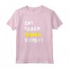 Eat Sleep Brawl Repeat Gamer Kid's Star Maglietta - Ideale per Bambini Appassionati di Videogiochi