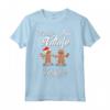 Il nostro primo Natale insieme - Coppia Maglietta Pan di Zenzero Natale - Regalo per Fidanzati o Sposi