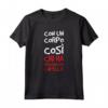 Regalo Calvo Compleanno Papà Zio Marito Fidanzato - T-Shirt con Scritta Divertente e Ironica - Maglia HapTiger per Uomo