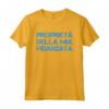 Maglietta Coppia Proprietà Fidanzata - Regalo Divertente Maglietta per Coppie - Marca HapTiger - Ideale per Coppie di Fidanzati o Sposati