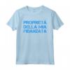 Maglietta Coppia Proprietà Fidanzata - Regalo Divertente Maglietta per Coppie - Marca HapTiger - Ideale per Coppie di Fidanzati o Sposati